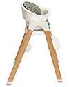 Bo Jungle Grow With Me High Chair - Pure White - Ultra Compact High Chairs