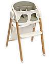 Bo Jungle Grow With Me High Chair - Pure White - Ultra Compact High Chairs