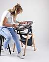 Bo Jungle Grow With Me High Chair - Shady Grey - Ultra Compact High Chairs