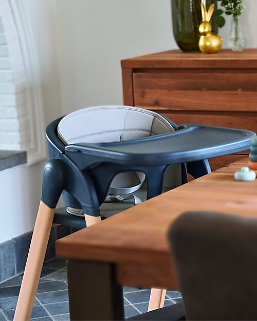 Bo Jungle Grow With Me High Chair - Shady Grey - Ultra Compact High Chairs