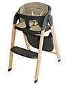 Bo Jungle Grow With Me High Chair - Shady Grey - Ultra Compact High Chairs