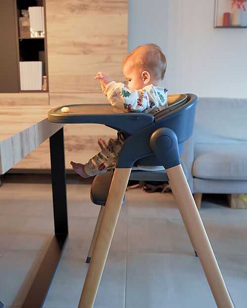 Bo Jungle Grow With Me High Chair - Shady Grey - Ultra Compact High Chairs