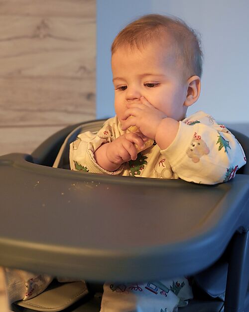 Bo Jungle Grow With Me High Chair - Shady Grey - Ultra Compact High Chairs