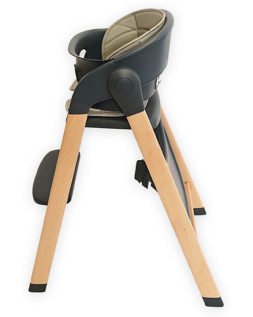 Bo Jungle Grow With Me High Chair - Shady Grey - Ultra Compact High Chairs