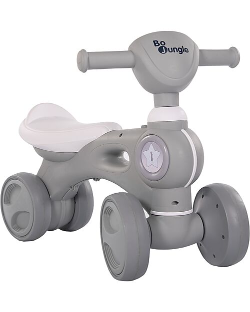 Bo Jungle Jumpy Balance Bike - Grey - 18+ Months Balance Bikes