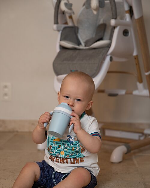 Bo Jungle Learning Cup 250 ml - Blue - Sustainable Material Beakers