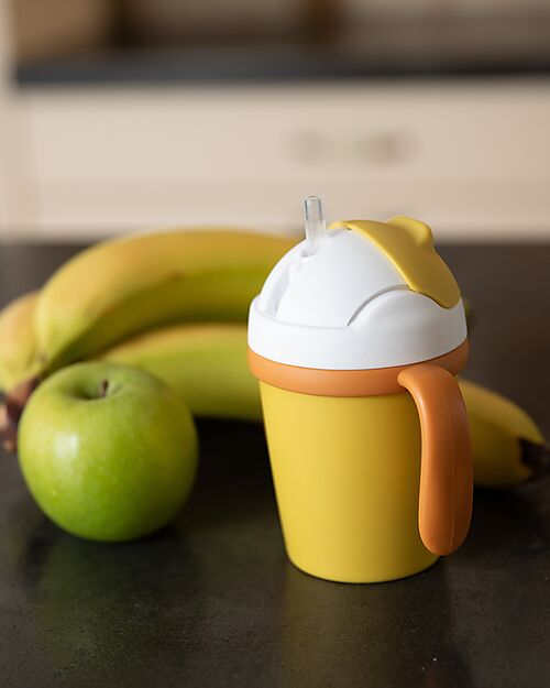 Bo Jungle Learning Cup 250 ml - Ochre - Sustainable Material Cups