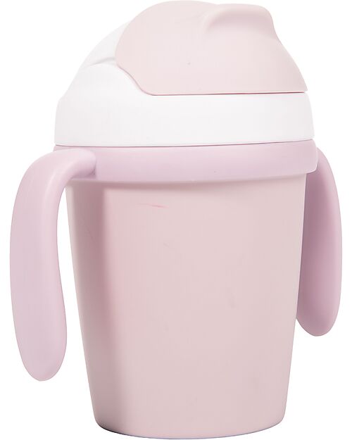 Bo Jungle Learning Mug 250 ml - Pink - Sustainable Material Cups