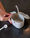 Bo Jungle Milk Powder or Snack Container - Grey - With Measuring Cup Food Containers