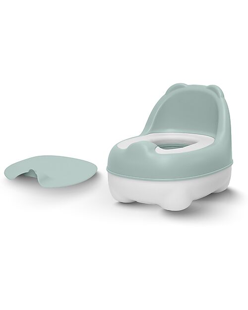 Bo Jungle Potty Bear - Sage Green - With Non-Slip Base Potties