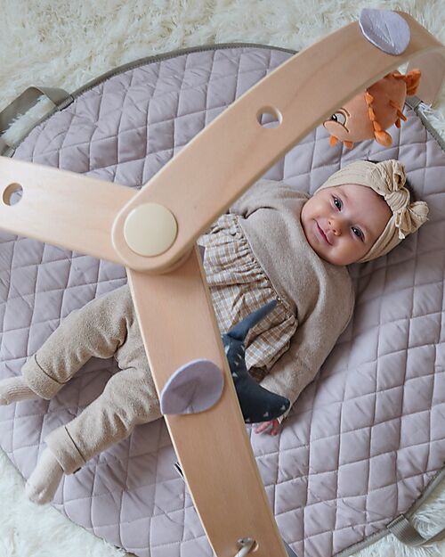 Bo Jungle Sensory Gymnasium with Wooden Arches - Ocean Bliss Baby Gym