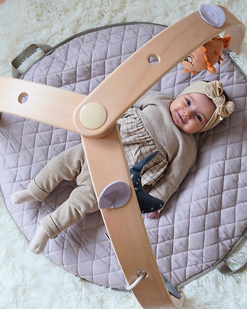 Bo Jungle Sensory Gymnasium with Wooden Arches - Ocean Bliss Baby Gym