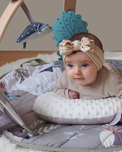 Bo Jungle Sensory Gymnasium with Wooden Arches - Ocean Bliss Baby Gym