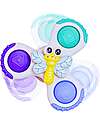 Bo Jungle Set of 3 Spinners with Suction Cup - Silicone - 12+ Months Sensory Games_