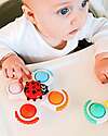 Bo Jungle Set of 3 Spinners with Suction Cup - Silicone - 12+ Months Sensory Games_