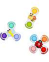 Bo Jungle Set of 3 Spinners with Suction Cup - Silicone - 12+ Months Sensory Games_
