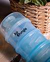 Bo Jungle Stackable Milk Powder or Snack Container - Classy Blue - with 4 Airtight Compartments Food Containers