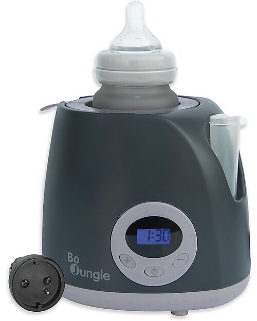 Bo Jungle Travel Bottle Warmer - Shade Grey - With Car Adapter Baby Bottles Accessories