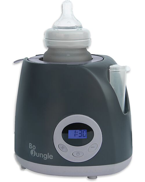 Bo Jungle Travel Bottle Warmer - Shade Grey - With Car Adapter Baby Bottles Accessories
