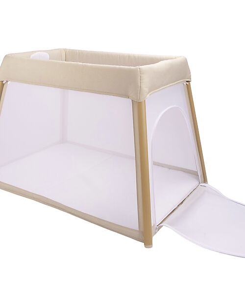 Bo Jungle Travel Cradle - Pure White - Adjustable Heights Cribs & Moses Baskets