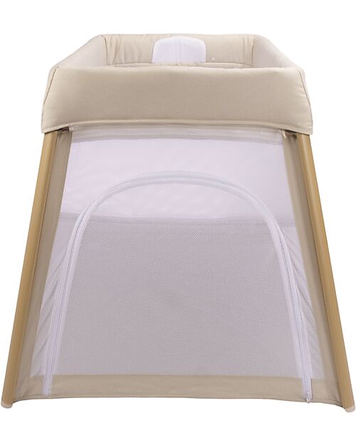 Bo Jungle Travel Cradle - Pure White - Adjustable Heights Cribs & Moses Baskets