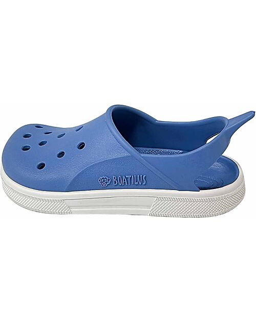 Boatilus Cloggy Sabot - Jeans/White Sandals