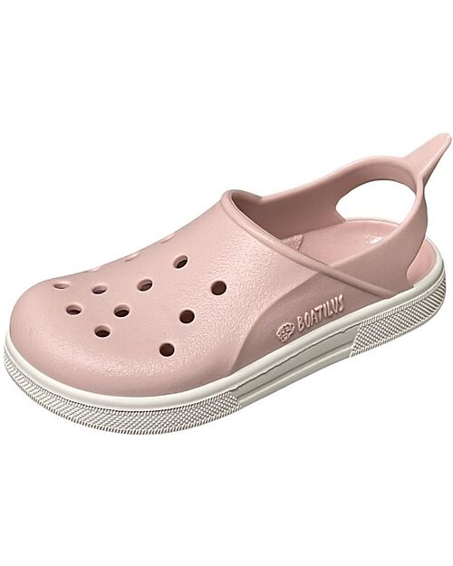 Boatilus Cloggy Sabot - Old Pink/White Sandals