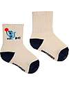 Bobo Choses 2 Pack Checherboard and Cat Long Socks - Cotton Socks