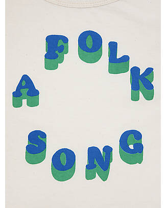Bobo Choses A Folk Song T-shirt - Offwhite - 100% Organic Cotton T-shirts