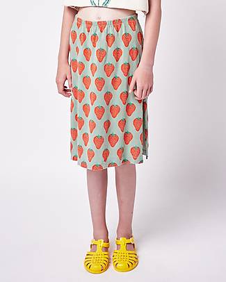 Bobo Choses All Over Midi Skirt - Strawberry - Soft and Comfy! Skirts