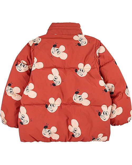 Bobo Choses Anorak with Detachable Sleeves - Mouse all Over - 100% Recycled Polyamide ​ Down Jacket