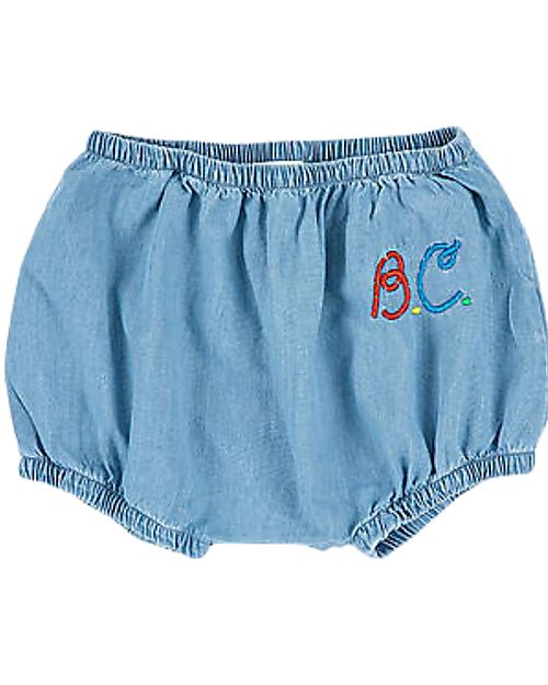 Bobo Choses B.C Sail Rope Bloomer - Light Blue - 100% Cotton Shorts
