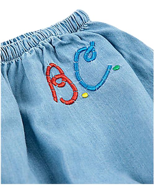 Bobo Choses B.C Sail Rope Bloomer - Light Blue - 100% Cotton Shorts