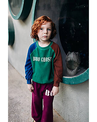 Bobo Choses B.C Straight Pants - Bordeaux - 100% Lyocell fabric Trousers