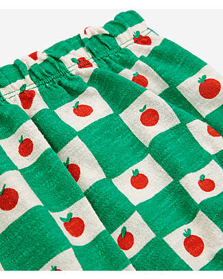 Bobo Choses Baby Tomato All Over Bloomer - Offwhite - 100% Organic Cotton Shorts