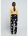 Bobo Choses Baggy Pants - Big Flower all Over - 100% Cotton Trousers