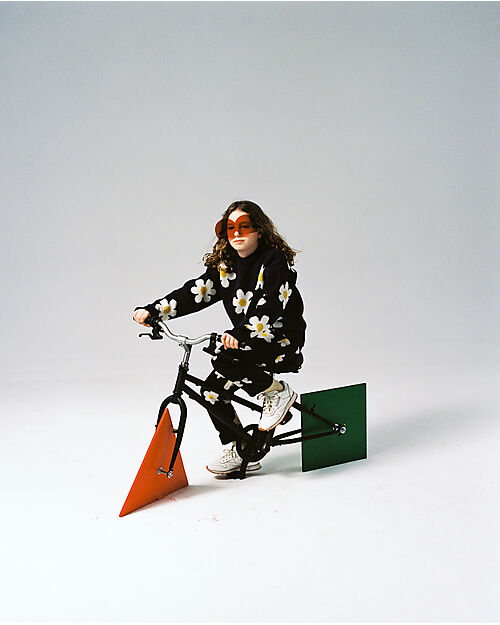 Bobo Choses Baggy Pants - Big Flower all Over - 100% Cotton Trousers