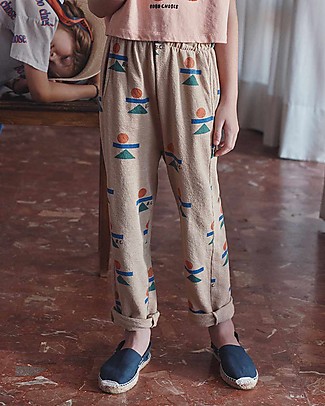 Bobo Choses Balance Fleece Pants - Brush - Cotton Trousers