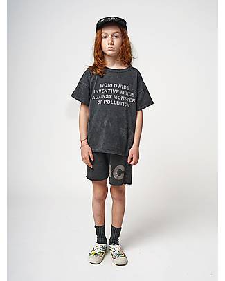 Bobo Choses BC Shorts - Black and White - 100% Cotton Shorts