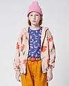 Bobo Choses Big Flowers All Over zipped hoodie - Rose cloud - 100% Organic cotton Sweatshirts