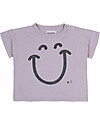 Bobo Choses Big Smile Lila T-shirt - Lavender Aura - 100% organic cotton T-shirts