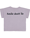 Bobo Choses Big Smile Lila T-shirt - Lavender Aura - 100% organic cotton T-shirts