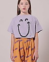 Bobo Choses Big Smile Lila T-shirt - Lavender Aura - 100% organic cotton T-shirts