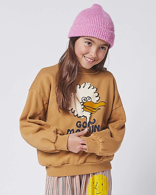 Bobo Choses Birdie sweatshirt - Apple cinnamon - 100% Organic cotton Sweatshirts