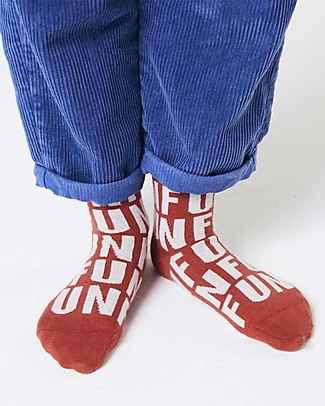 Bobo Choses Bobo and Fun Long Socks - Fiesta - Set of 2 Pair - Organic Cotton Socks