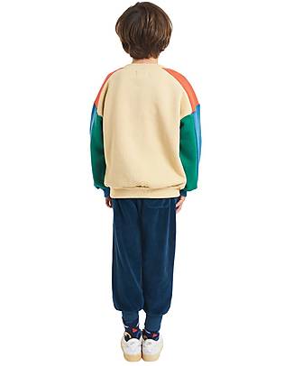 Bobo Choses Bobo Blue Long Sleeves Sweatshirt - Multicolor - 100% Organic Cotton Sweatshirts