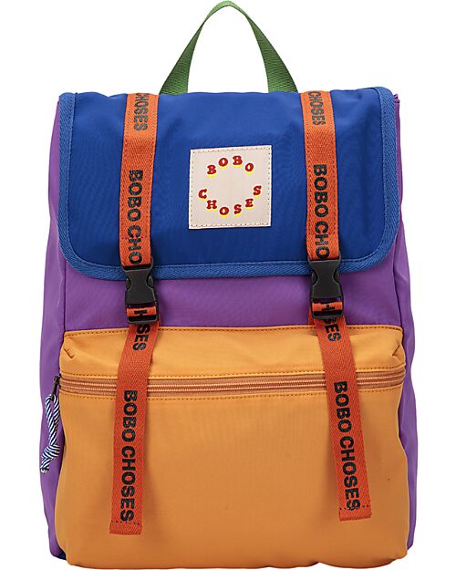 Bobo Choses Bobo Choses Color Block Backpack - Purple - 35 x 26 x 12,5 cm Backpack