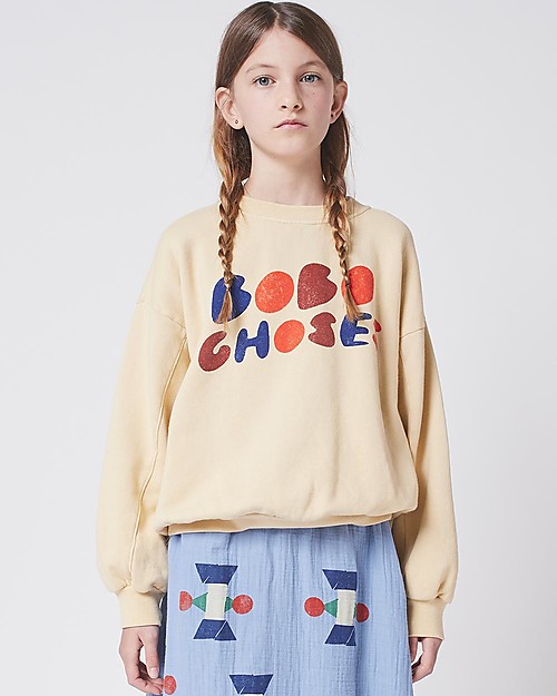 Bobo Choses Bobo Choses sweatshirt - Soybean - 100% Organic cotton Sweatshirts