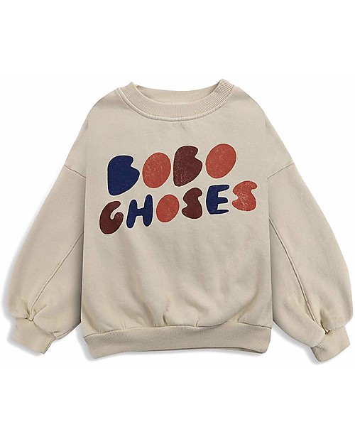 Bobo Choses Bobo Choses sweatshirt - Soybean - 100% Organic cotton Sweatshirts