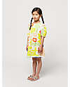 Bobo Choses Carnival All Over Puffed Sleeve Woven Dress - Offwhite - 100% Cotton Dresses_